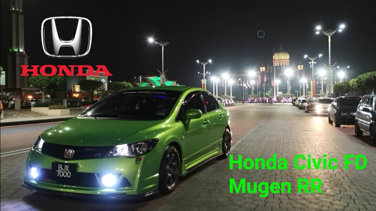 Honda Civic FD with Mugen RR bodykit