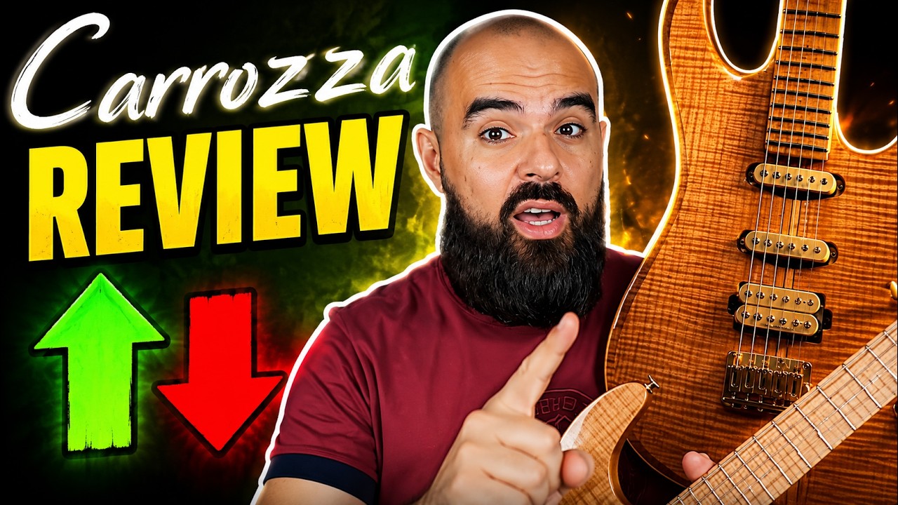 Guitarra Carrozza é tudo isso? E esse True Temperament? Review modelo STX