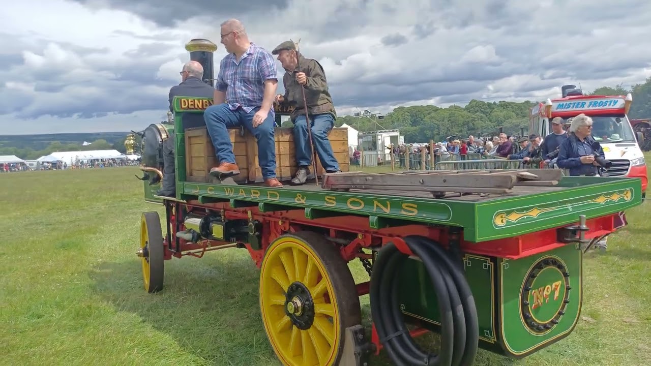 ***RAW FOOTAGE*** steam engines duncombe park helmsley 2024