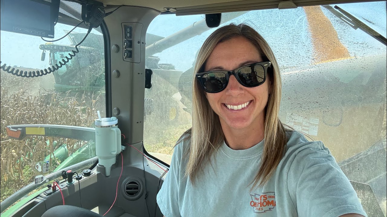 Corn Harvest as a Grain Cart Girl