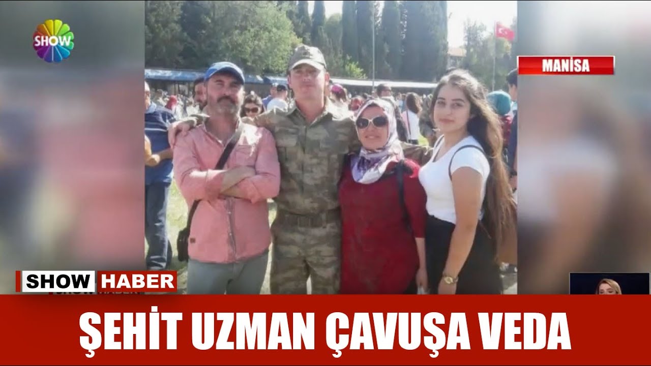 Şehit Uzman Çavuşa veda