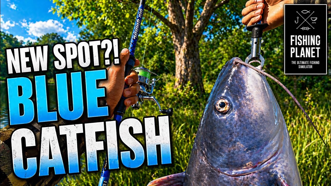 Обновлённое место ловли синего сома на озере Сент-Круа — Fishing Planet