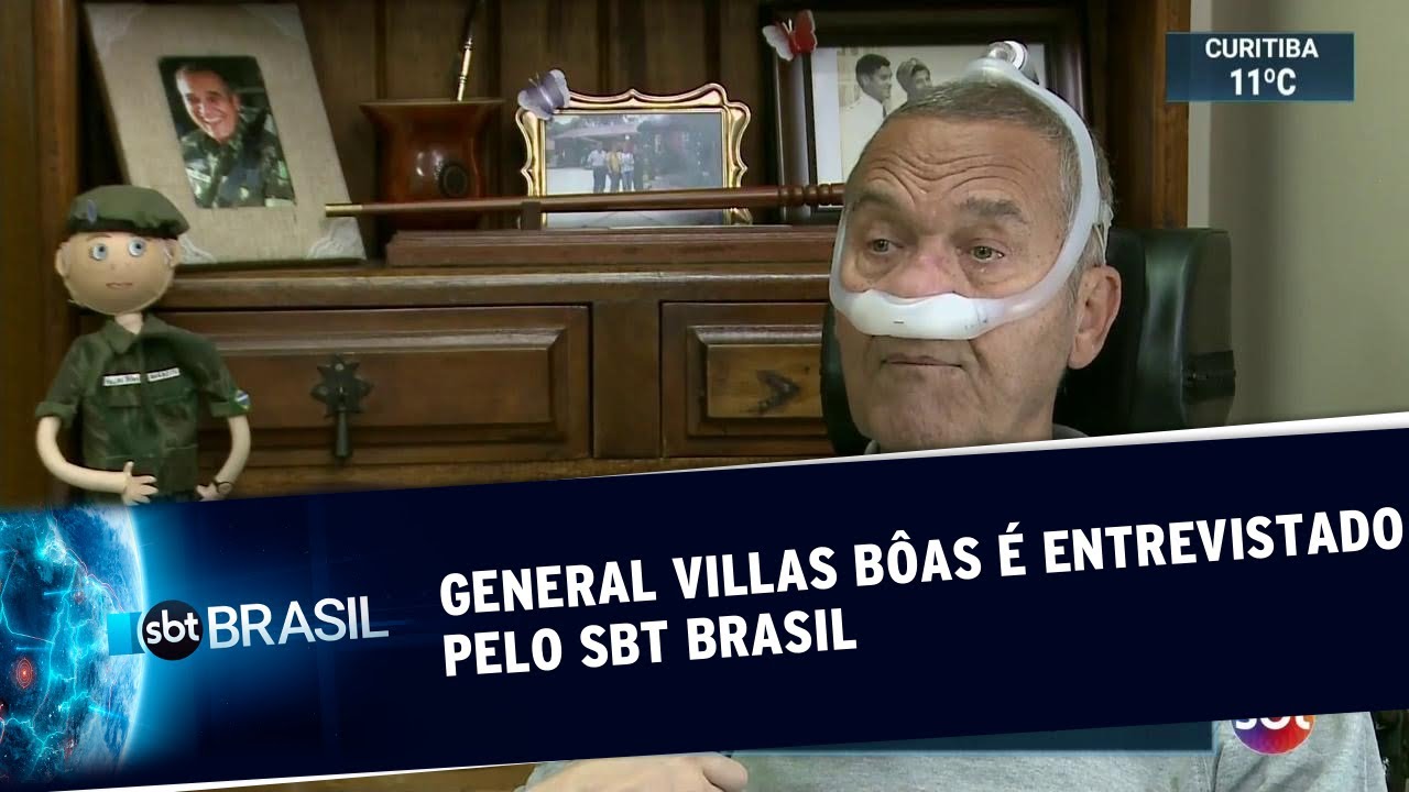 Em entrevista ao SBT, general Villas Bôas fala sobre doença degenerativa, canabidiol e superação