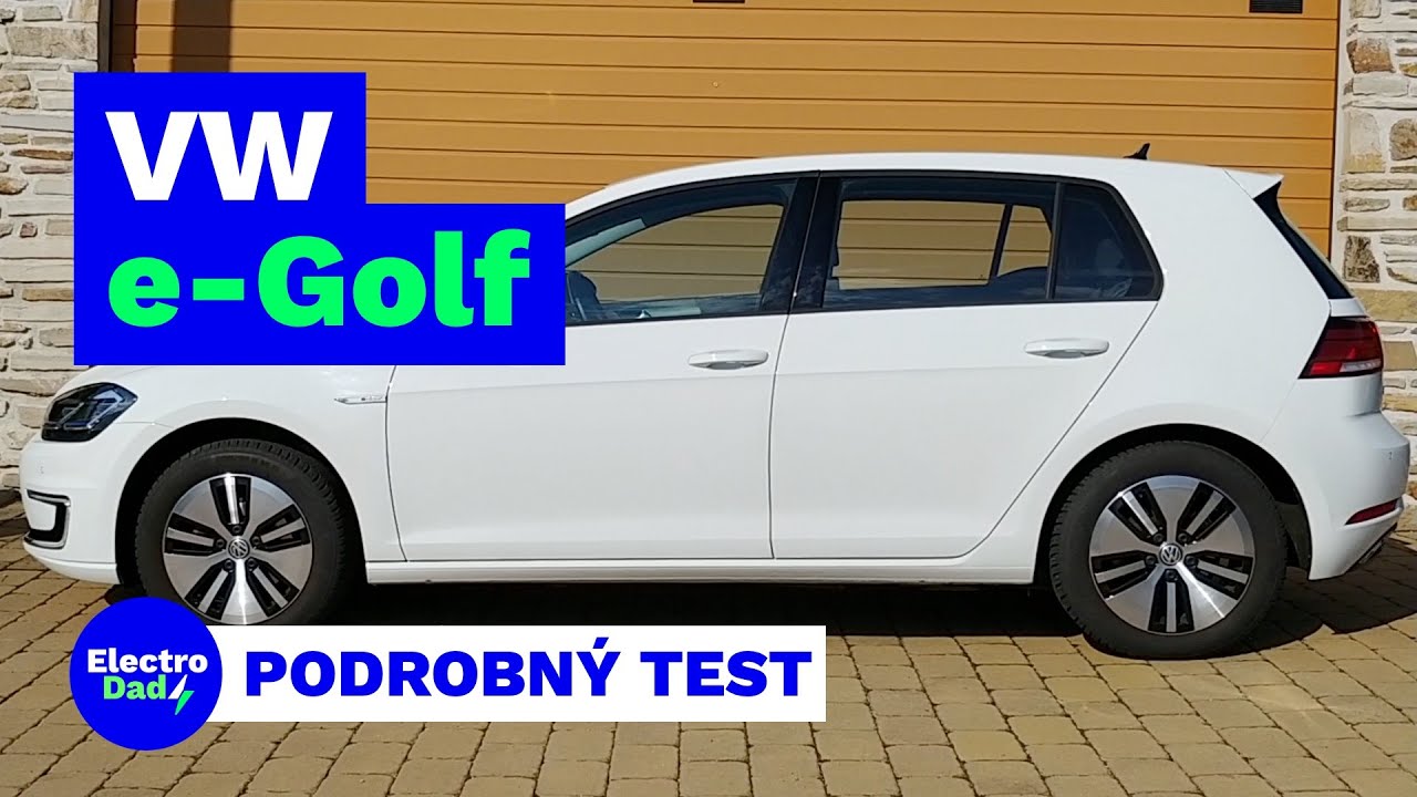 Test VW e-Golf 35,8 kWh – Rodinný elektromobil (2019) | Jan Staněk | Electro Dad # 30