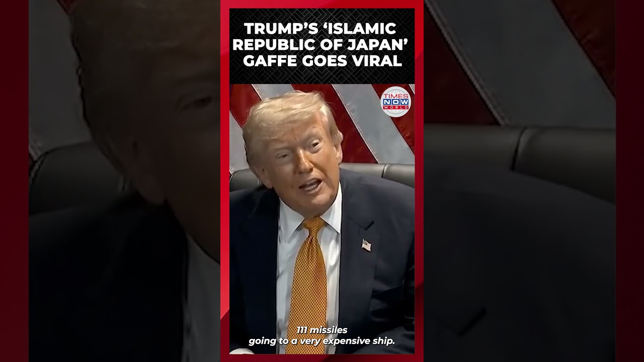 WATCH: Trump Confuses Japan With Iran in Bizarre NATO Summit Speech! | Times Now World