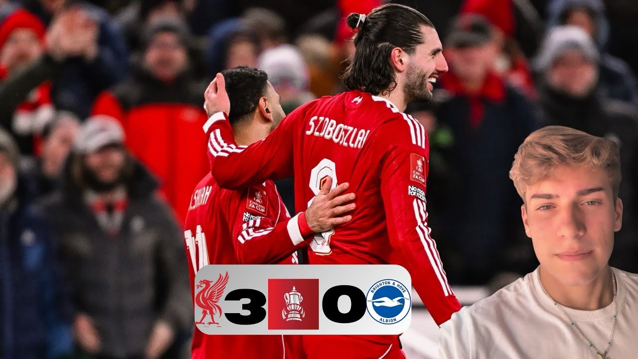 LIVERPOOL 3 X 0 BRIGHTON - Classificação essencial!