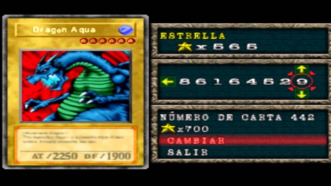 Yu-Gi-Oh! Forbidden Memories Extra: Cartas por contraseña o codigos recomendados
