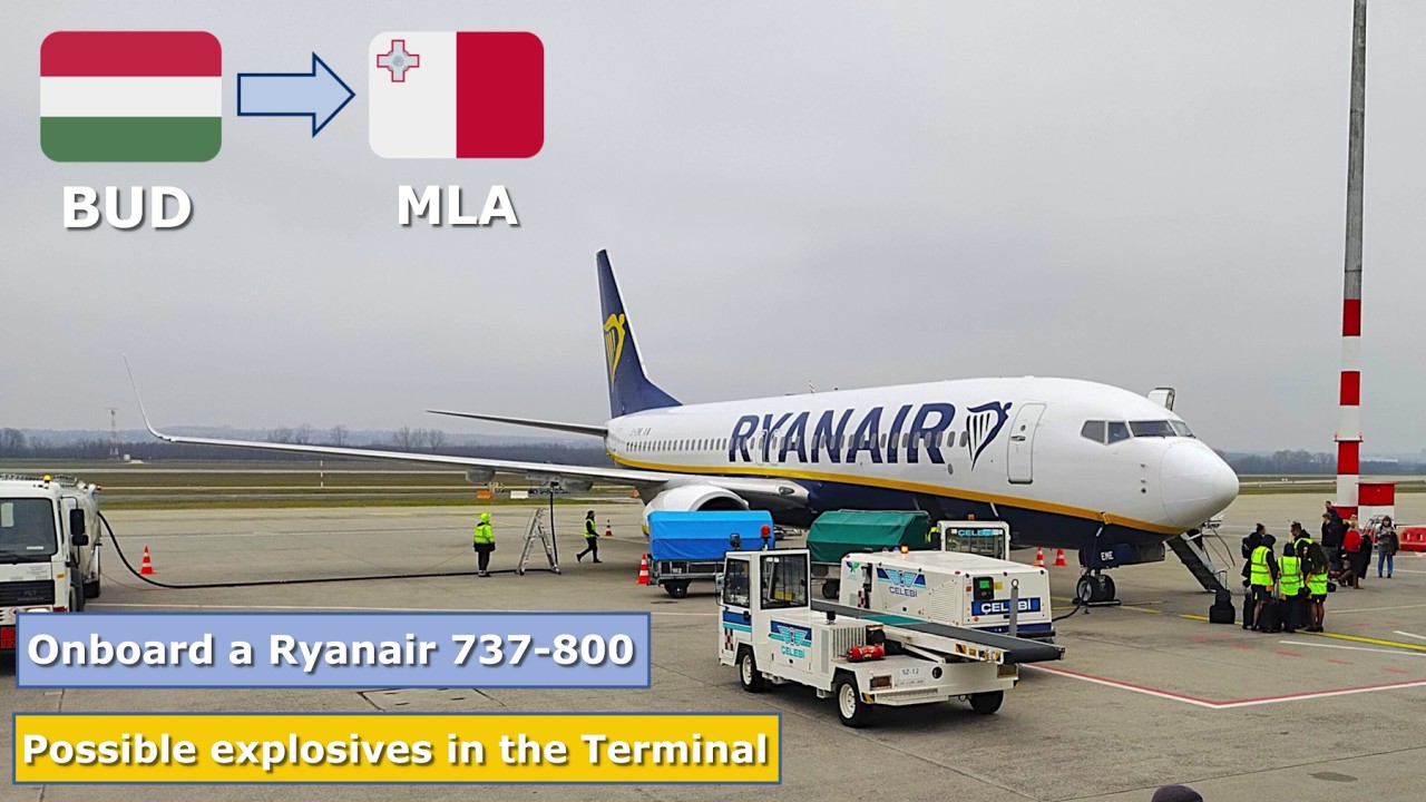TRIP REPORT | Budapest to Malta with Ryanair B737-800