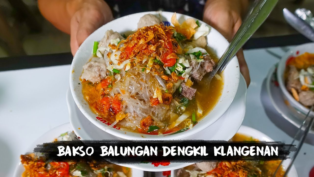 BEDA! BAKSO BALUNGAN KAKI KAMBING KLANGENAN KULINER BREBES