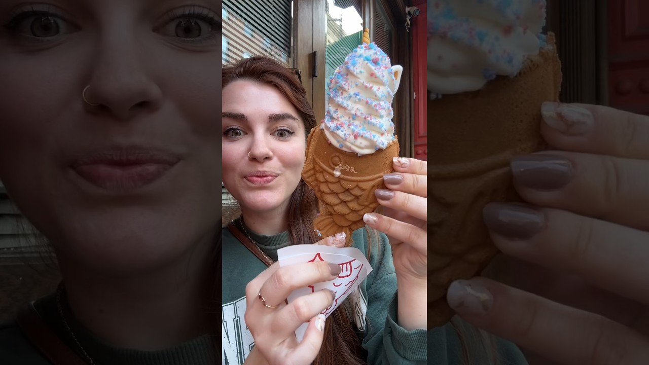 Eating the most Instagramed food in NYC for a full day! #foodie #shorts #eating #nycfood #icecream