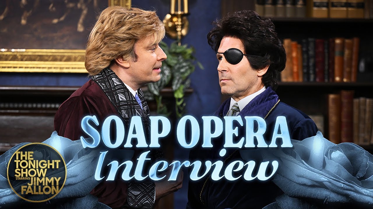 Soap Opera Interview with Paul Rudd | The Tonight Show Starring Jimmy Fallon
