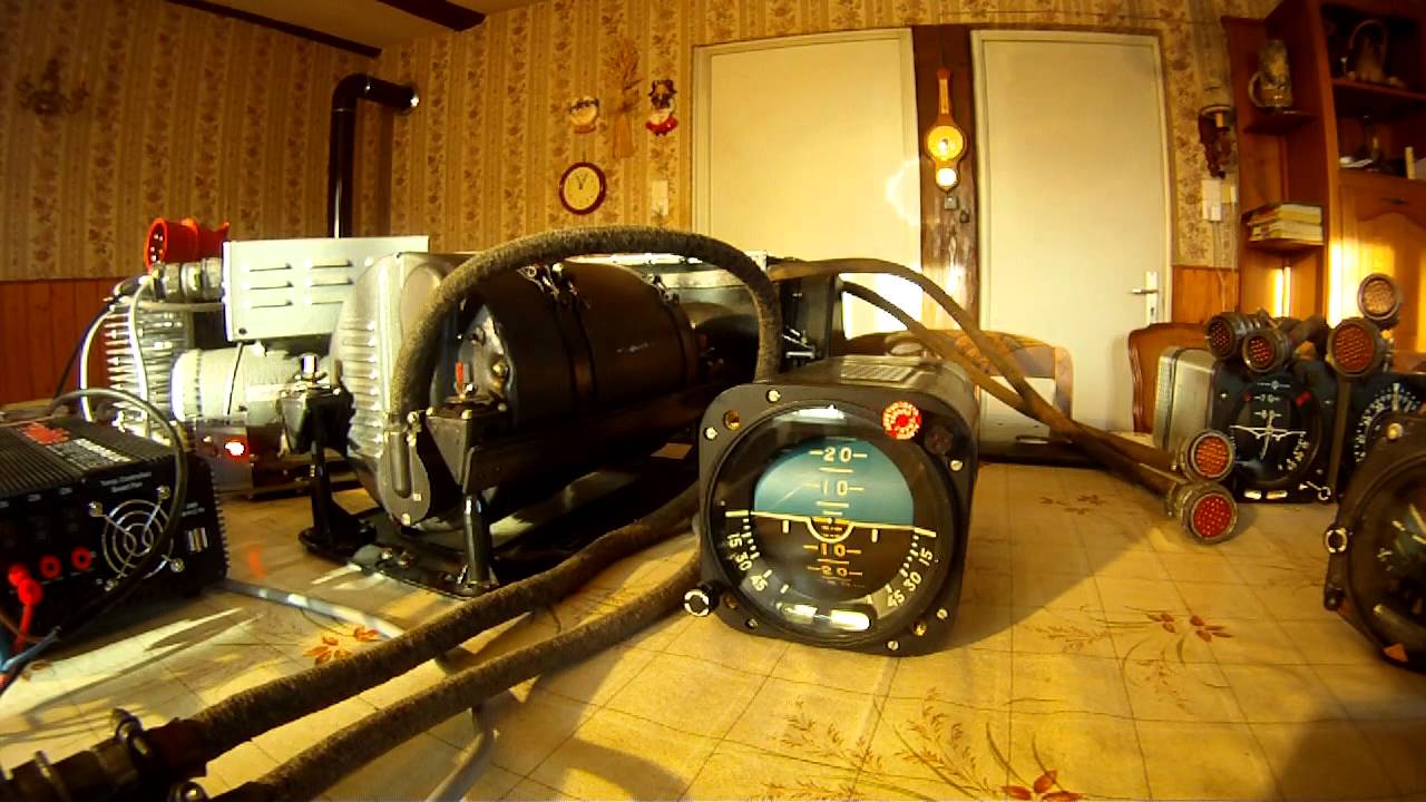 Inertial navigation system of a MiG-21