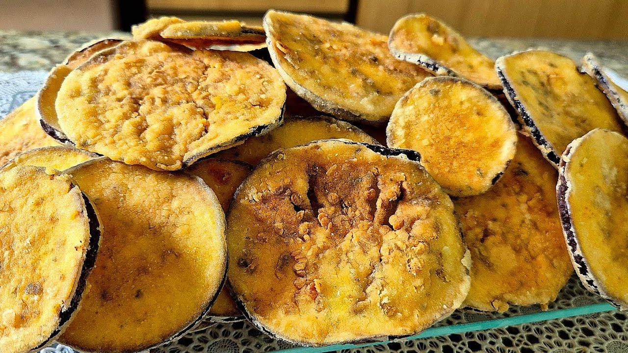 Minha MELHOR RECEITA de BERINJELA CROCANTE fácil e RENDE MUITO 