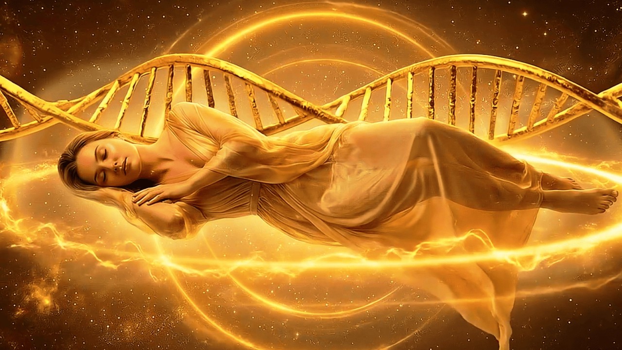 432Hz + 528Hz + 741Hz Deep Sleep Healing ✨ DNA Regeneration & Subconscious Reset (3 Hours) 4K