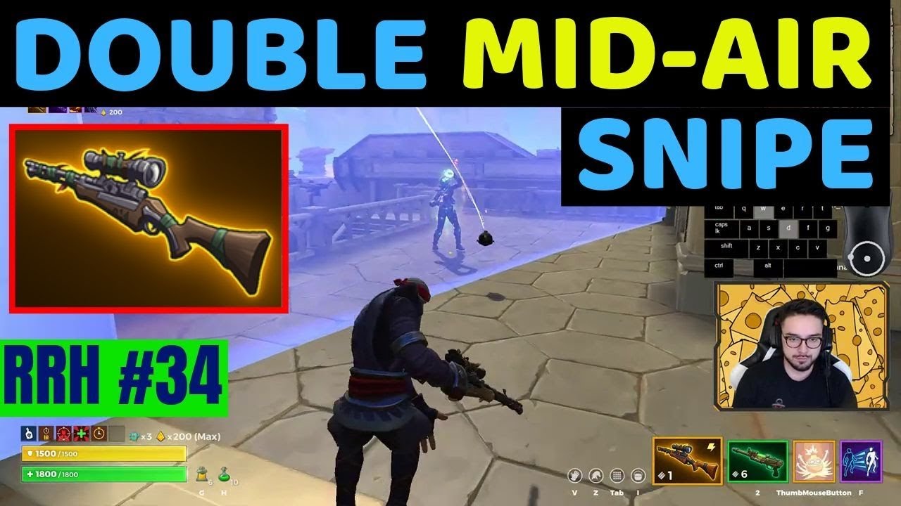Double Mid-Air Snipe!! - Realm Royale Highlights #34 (Best Moments)