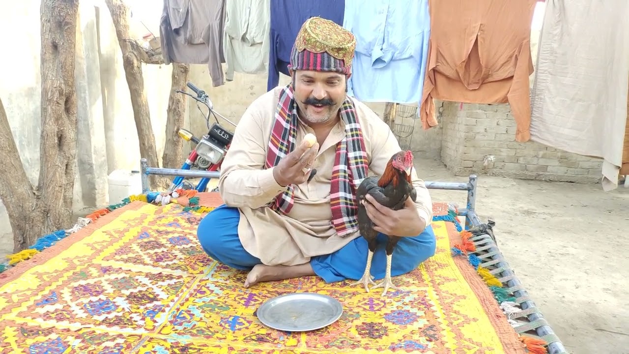 رنگیلو ککڑ باز فنی ویڈیو 😄🤠👈