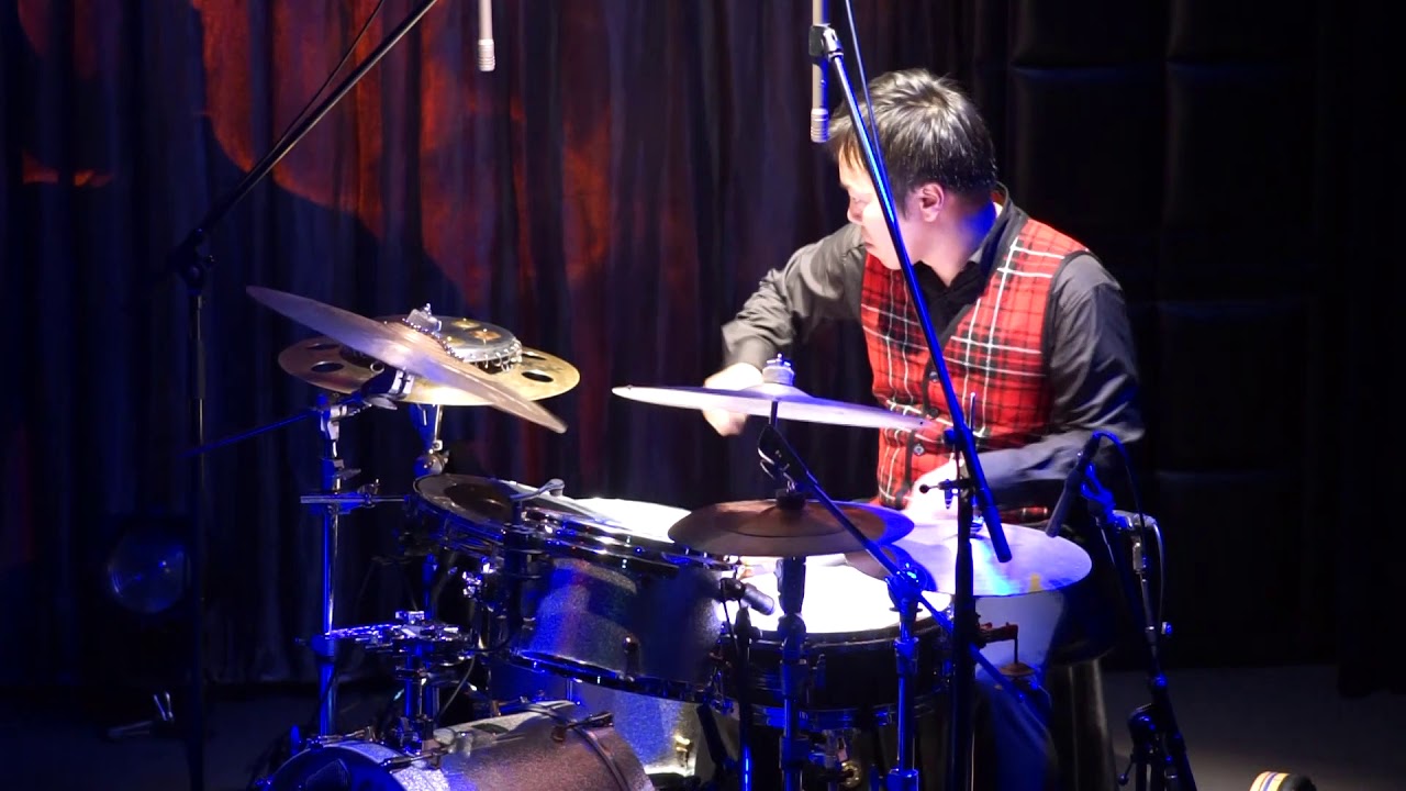 Keita Ogawa (J-Squad) Plays Canopus R.F.M.Drum KIt @BLUE NOTE TOKYO #1