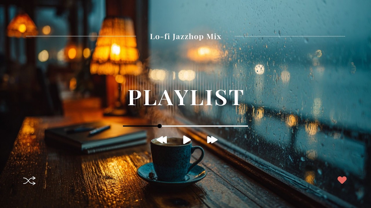 Lo-fi Jazzhop Mix | 비 오는 창가 카페 감성 BGM