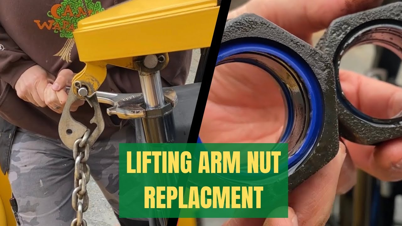 Fisher plow repair - Gland nut replacement. Episode #15