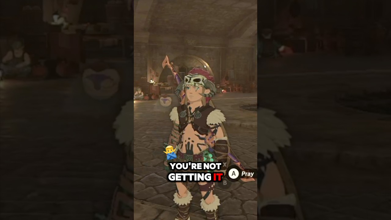 I want BOTH hearts and stamina! #zelda #totk  #funny