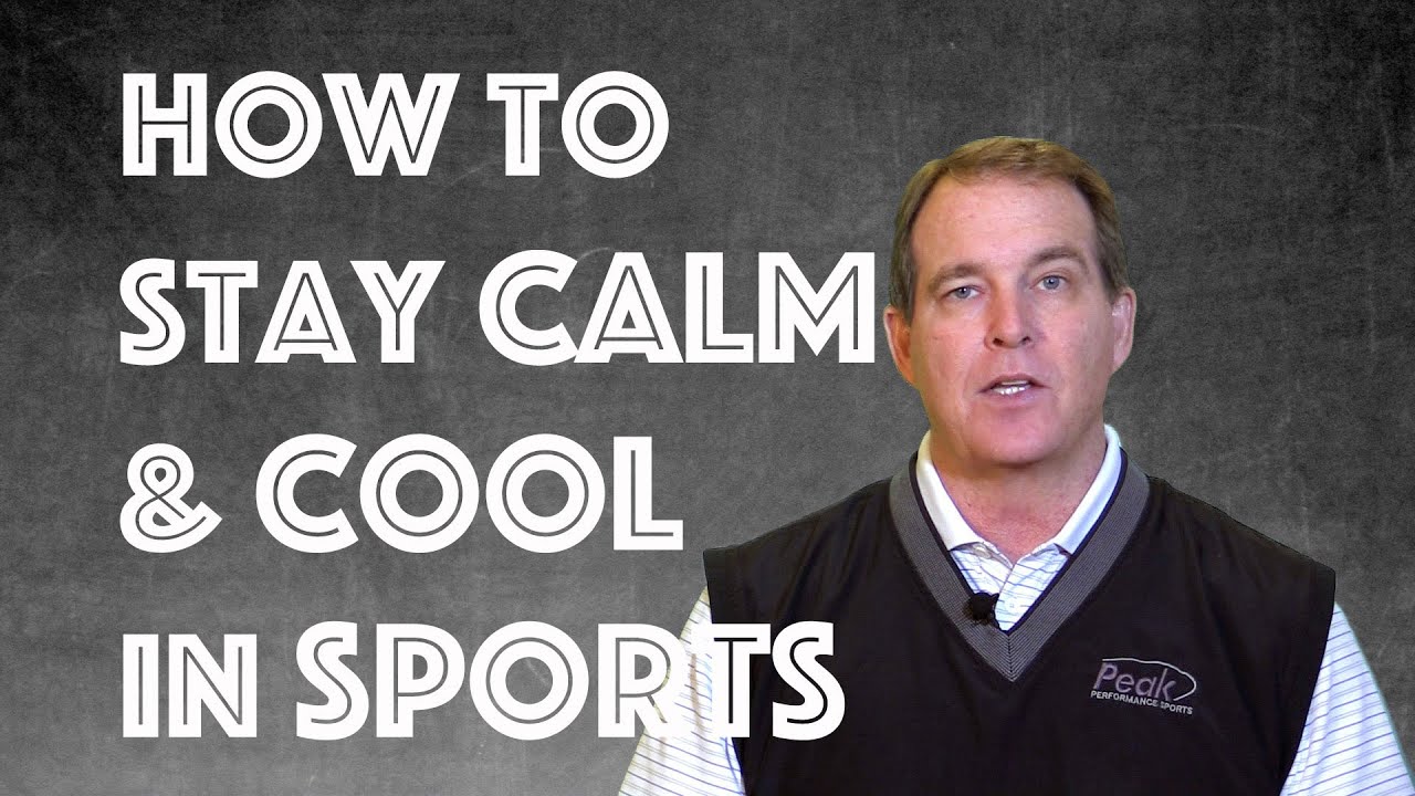 How To Help Young Athletes with Composure: Sports Psychology Video