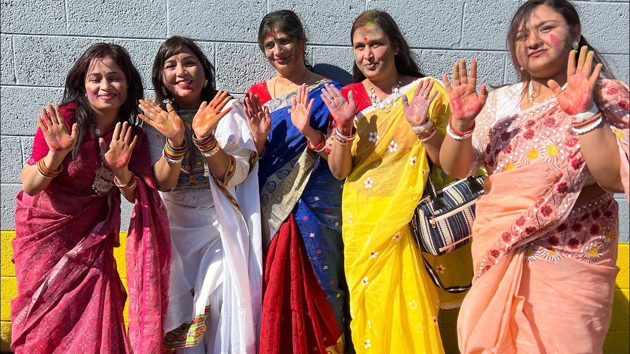 Holi celebration 