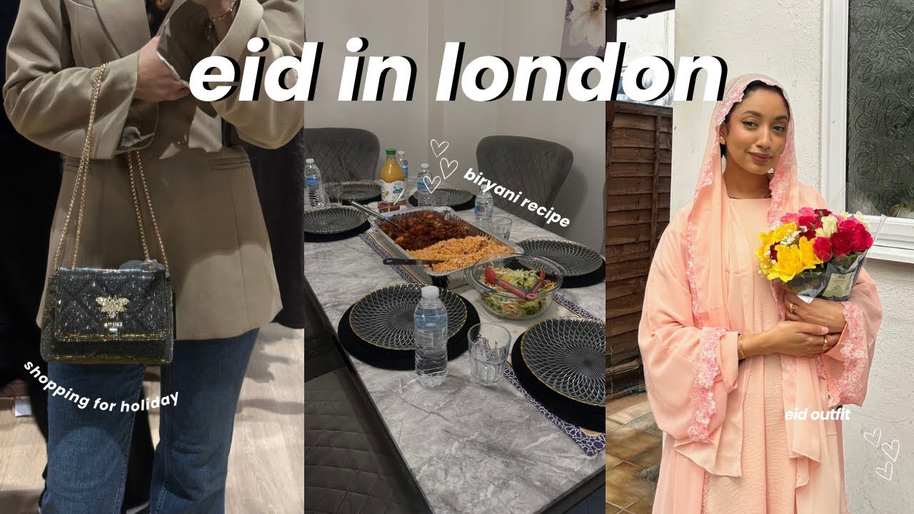 Eid Vlog London: biryani recipe, shopping for holiday, heartfelt message