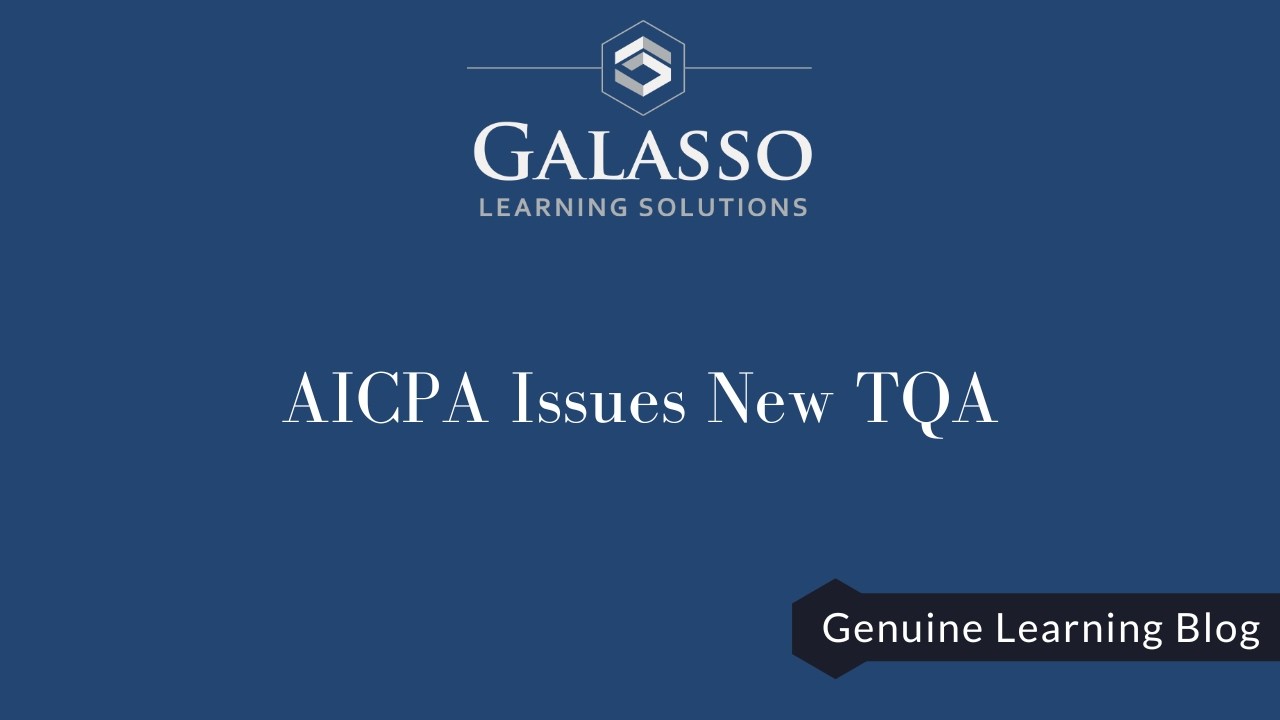 AICPA Issues New TQA