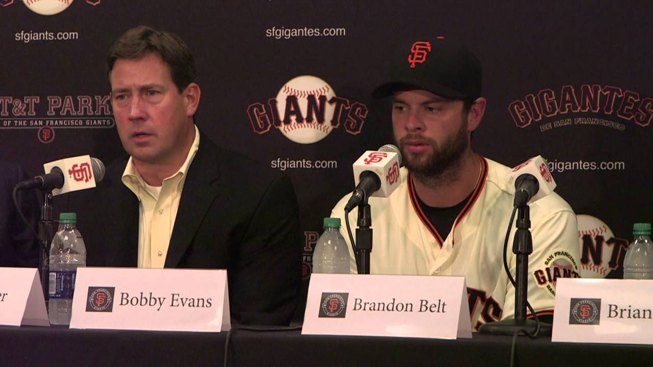 Bobby Evans explains affect of Belt signing on Buster Posey
