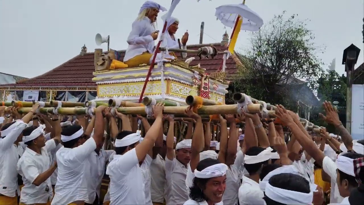 Pelebon Pelinggih Dane Jero Gede Batur Alitan 24 Januari 2025, Kecamatan Kintamani, Kabupaten Bangli
