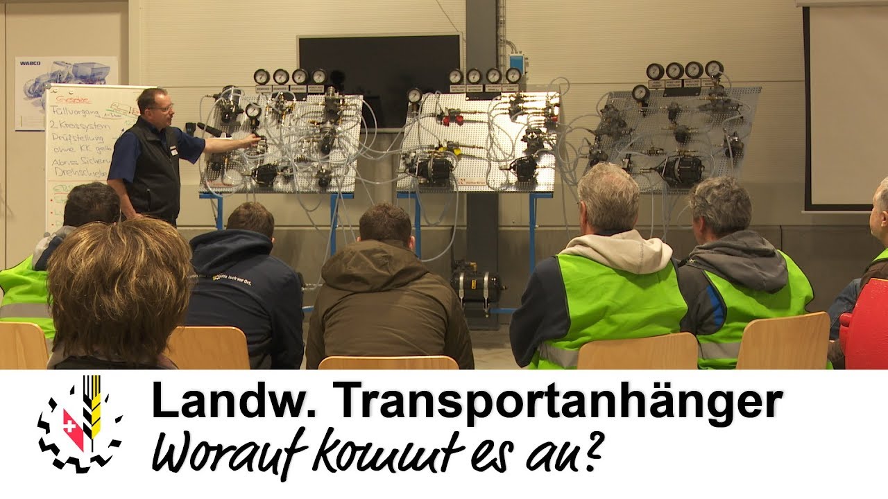 Lohnunternehmer Schweiz - Kurs: Landwirtschaftliche Transportanhänger - Worauf kommt es an?