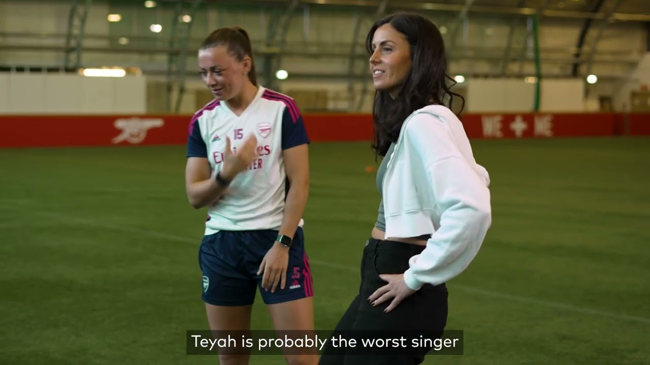 Mastercard UK - Arsenal Women's FC - Player Challenge with Laura Bubble