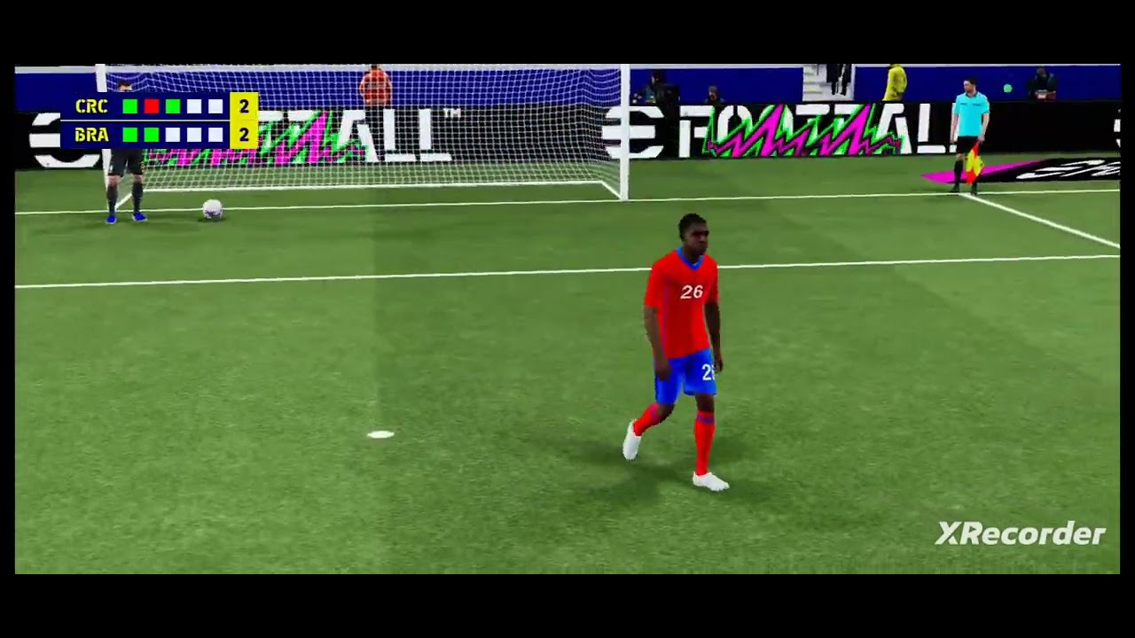 Brazil Vs Costa Rica/ penalty shootout #efootball 