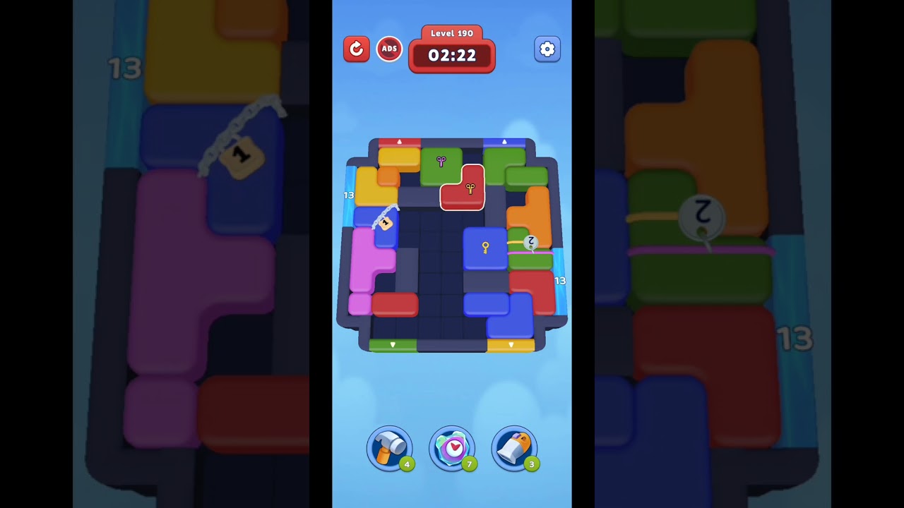 City Block Jam: Color Slide | LEVELS 189-192 
