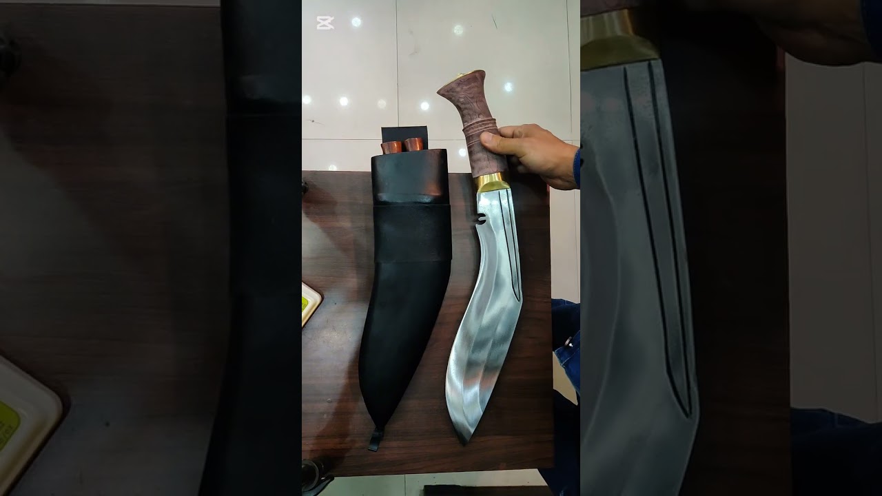 Angkhola Kukri - Super Thick And Heavy - Custom Order - All Handmade By Khukuri House