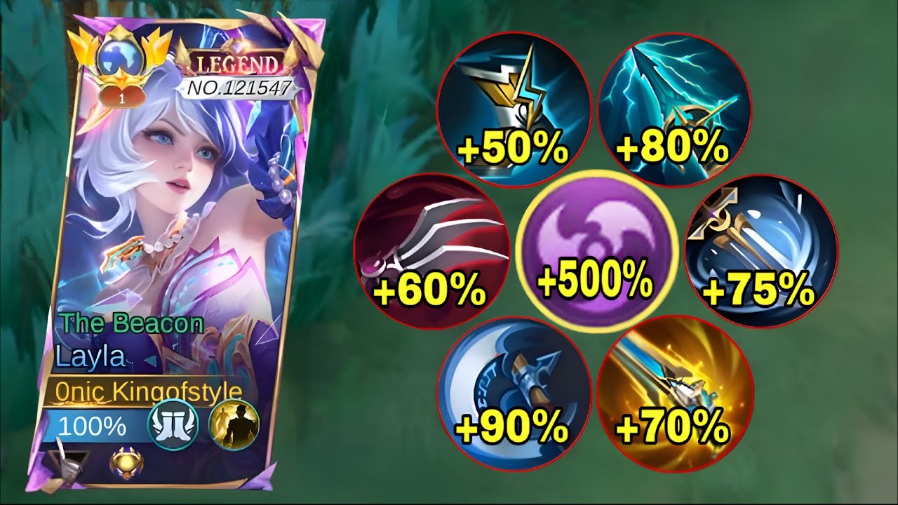 LAYLA 100% BEST HIGH DAMAGE HACK BUILD 2026!😱 THIS BUILD IS LITERALLY BROKEN (PLS TRY THIS BUILD)