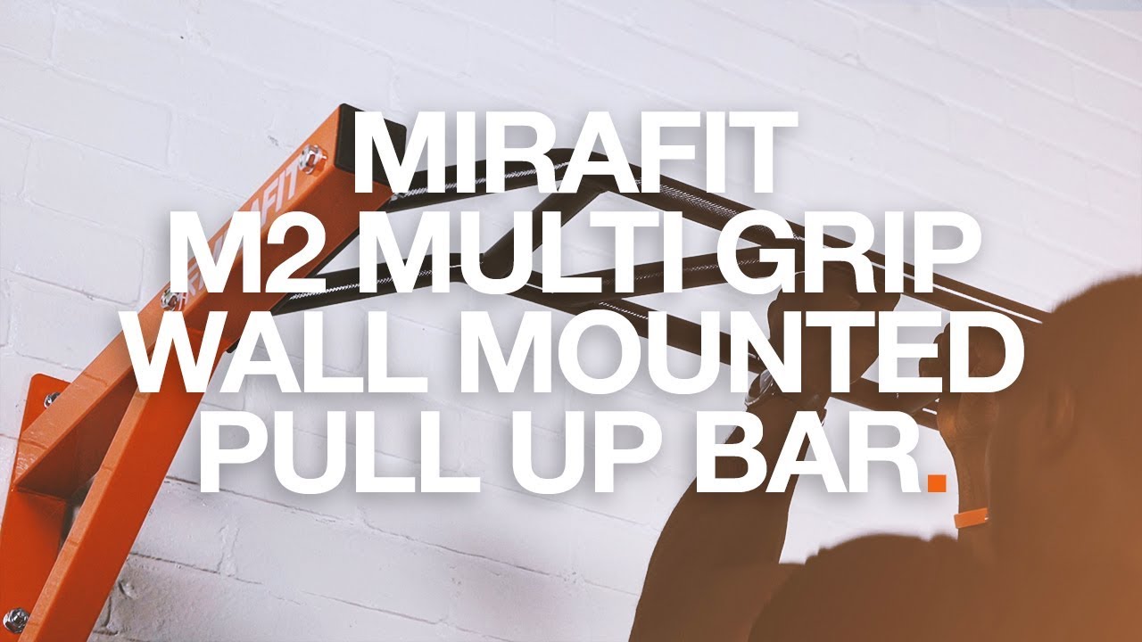 Mirafit Multi Grip Wall Mounted Pull Up Bar