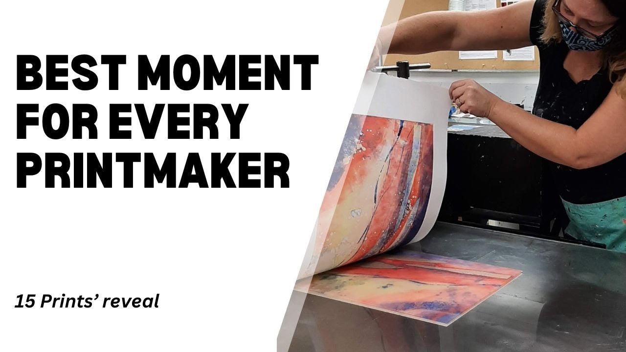Watch 15 Different Prints Reveal: The Most Satisfying Printmaking Moments