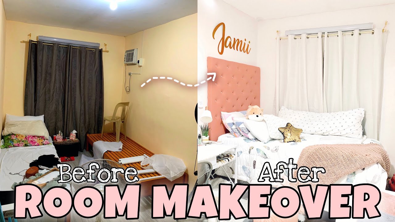 TIPID ROOM MAKE OVER (MAGANDA PERO MURA)