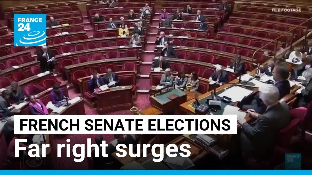 Le Pen hails 'victory' as French far right secures record 14 seats in Senate &bull; FRANCE 24 English