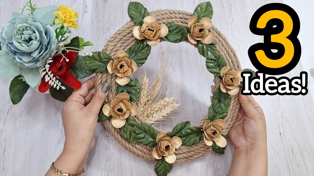 3 ideas with garbage that surprised everyone, I sell them at a great price🤑/home decoration ideas♻️🤩
