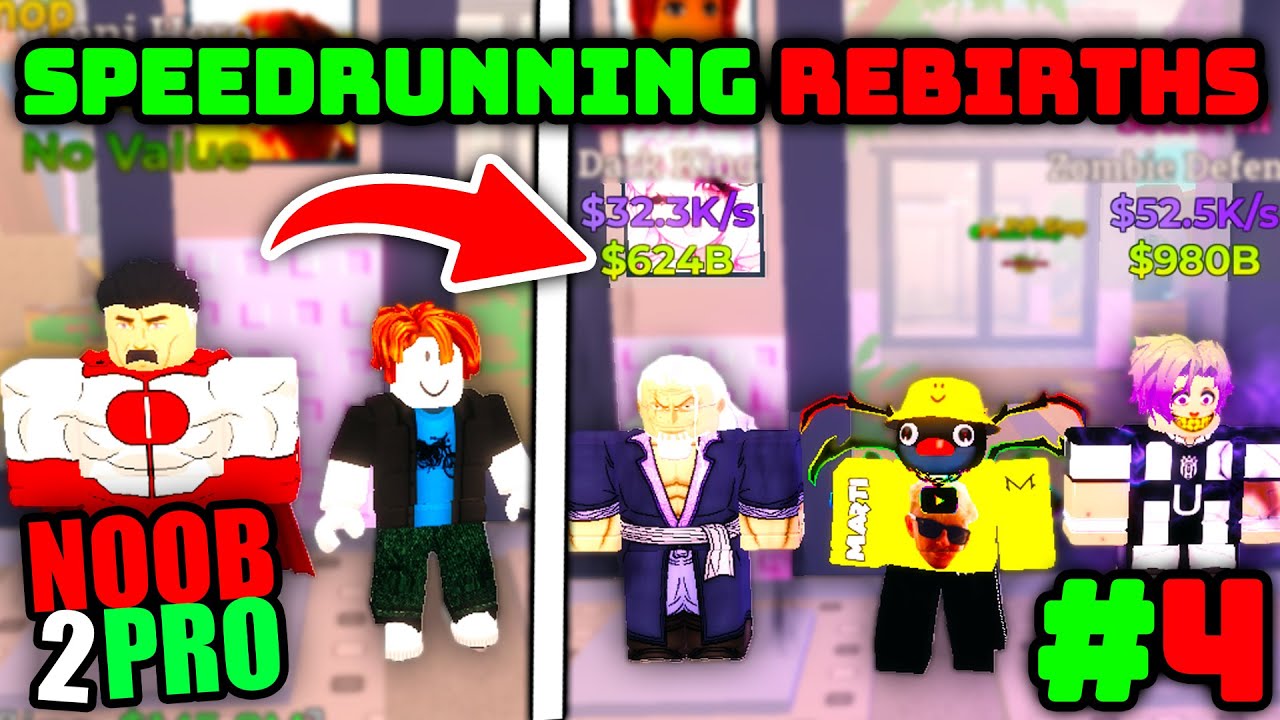 REBIRTHING at RECORD Timing as a NOOB in Steal an Anime (Roblox)