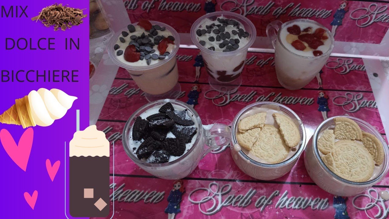 Ricetta : dolce in bicchiere