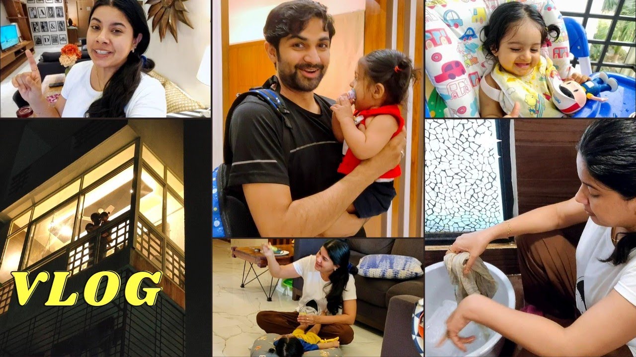 BALCONY MAKEOVER reveal | Neevu pe Prank aur uska reaction |  My new Diaper Bag | VLOG