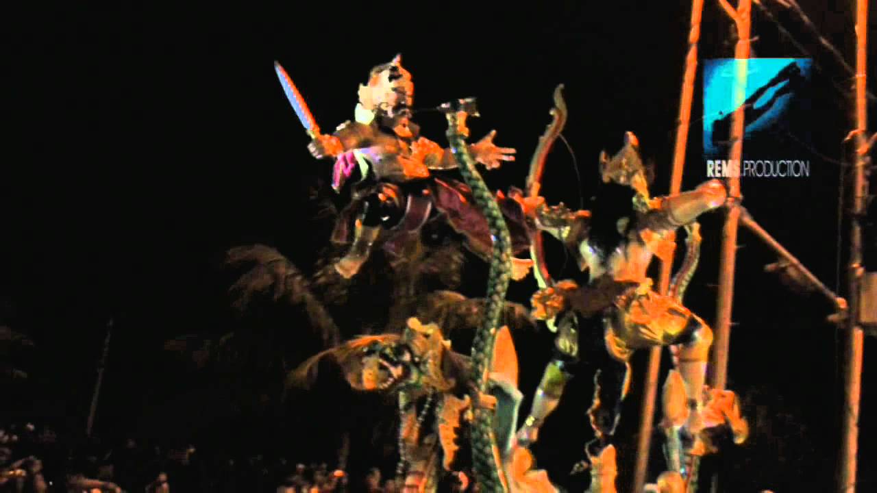 Ogoh-Ogoh parade for Nyepi 2012 in Sanur, Bali