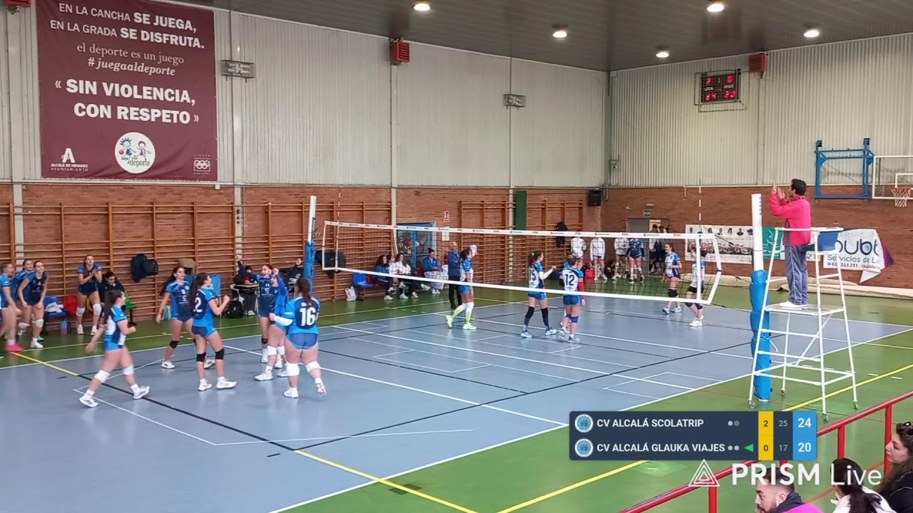 Senior Femenino 1ª CV ALCALÁ SCOLATRIP vs CV ALCALÁ GLAUKA VIAJES