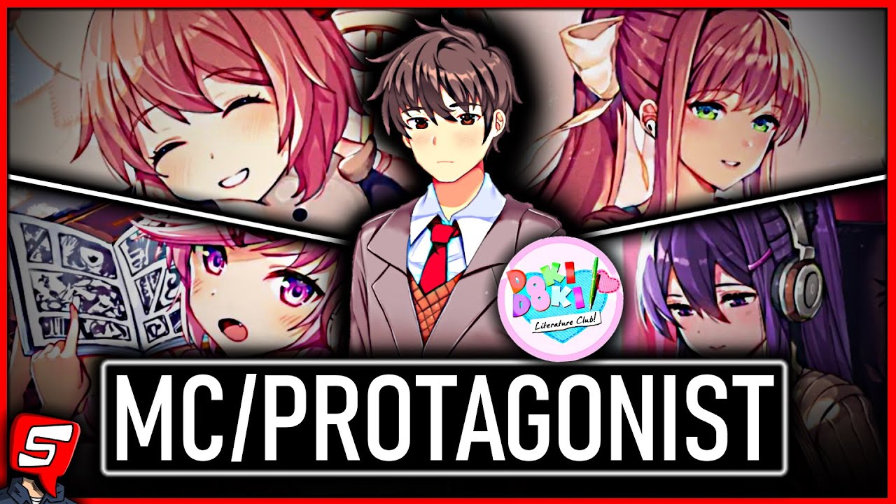 DDLC: Who is MC? DDLC Protagonist Story EXPLAINED! (DDLC Protagonist Face) DDLC Plus MC Explained!