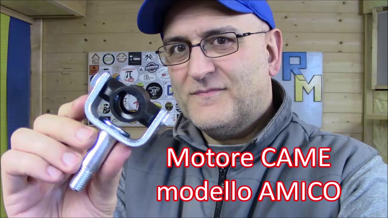 Cancello Automatico Motore CAME modello AMICO Come sostituire la staffa con la chiocciola MADREVITE