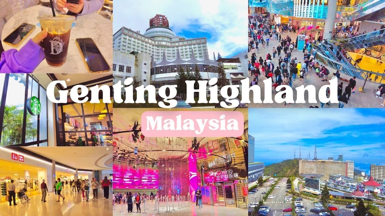 Genting Highland Malaysia Vlog 😋 Food Tour ☕Cafes 🛒Shopping Tour  [4K] MALAYSIA TRAVEL VLOG 🛫🇲🇾