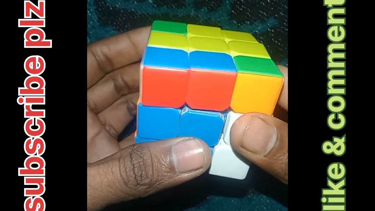 Rubik's cube solution  New trick || how to solve Rubik's cube 